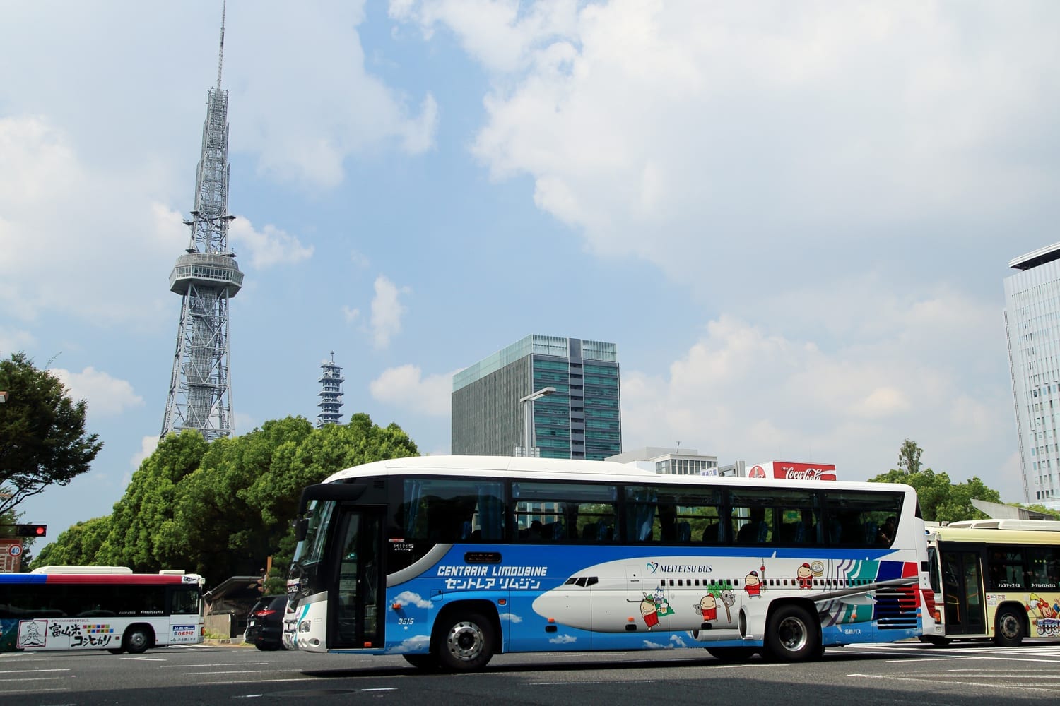 從機場出發名古屋市、三重縣、 岐阜高山巴士券