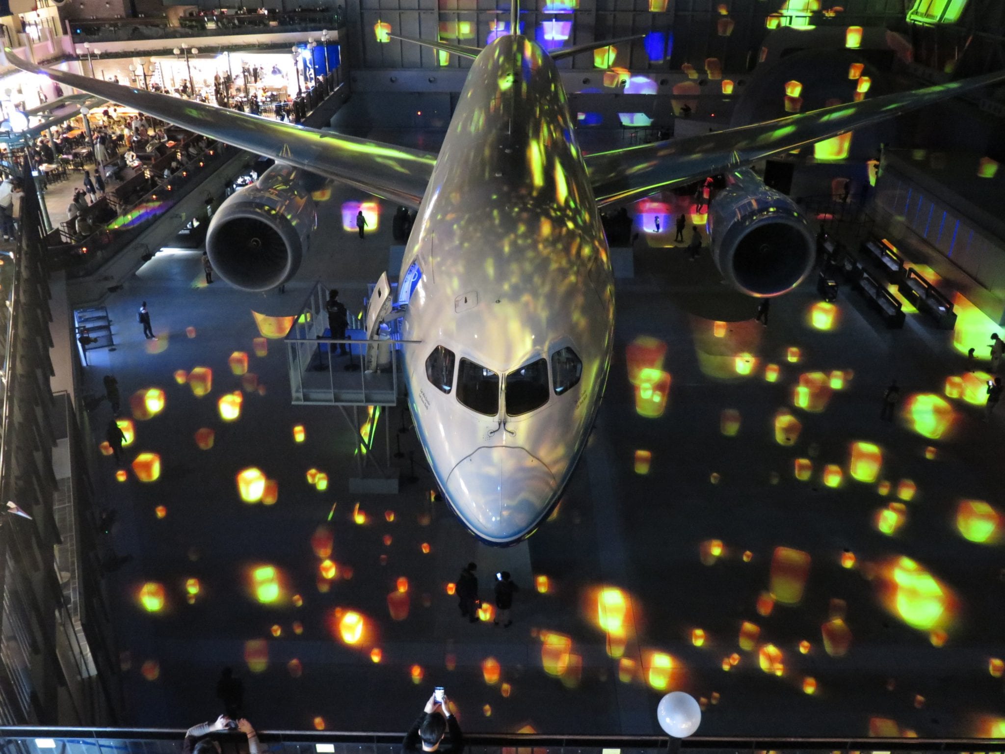 航空迷新基地 Flight Of Dreams 波音787 展示館