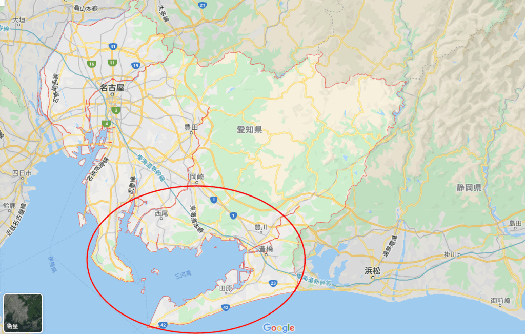 愛知縣東三河